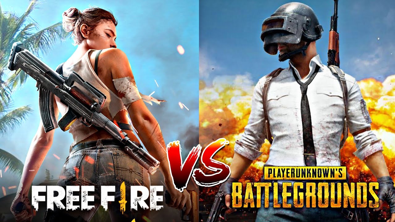 FREE FIRE OR PUBG | WHICH IS THE BETTER GAME