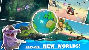 Hungry Shark World MOD APK 4.7.0 (Unlimited Money) 6
