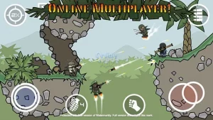 Mini Militia: Doodle Army 2 MOD APK 5.3.7 (Pro Pack Unlocked) 4