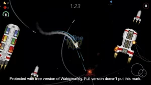 2 Minutes in Space: Missiles! MOD APK v1.9.6 (Unlimited Money) 1