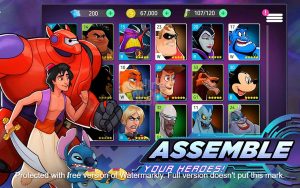 Disney Heroes: Battle Mode MOD APK 4.2.10 (Unlimited Skill) 3