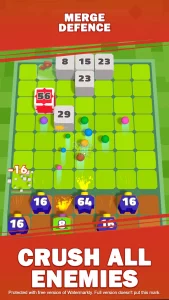 Merge Defense 3D MOD APK v1.36.350 (Unlimited Money) 3