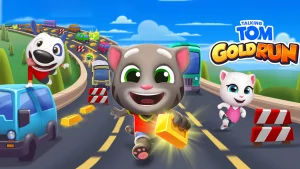 Talking Tom Gold Run MOD APK 6.1.0.1838 (Unlimited Money) 1