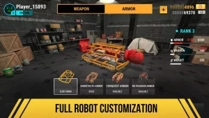 Robot Fighting 2: Minibots 3D MOD APK 2.7.1 (Unlimited Money) 3