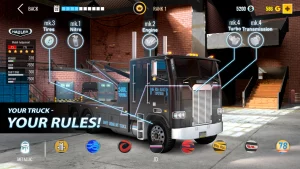 Big Rig Racing MOD APK 7.16.2.359 (Unlimited Money) 4