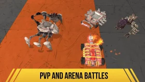 Robot Fighting 2: Minibots 3D MOD APK 2.7.1 (Unlimited Money) 4