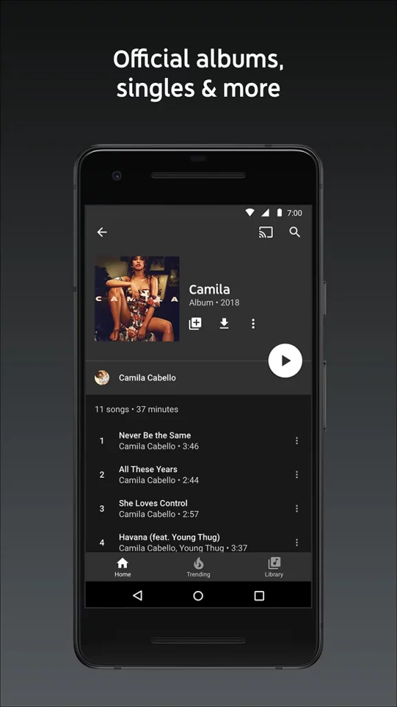 YouTube Music MOD APK 5.32.50 (Premium Unlocked) 2