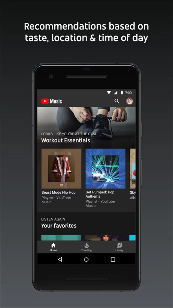 YouTube Music MOD APK 5.32.50 (Premium Unlocked) 3