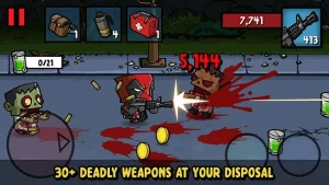 Zombie Age 3 MOD APK 1.8.7 (Unlimited Money) 2