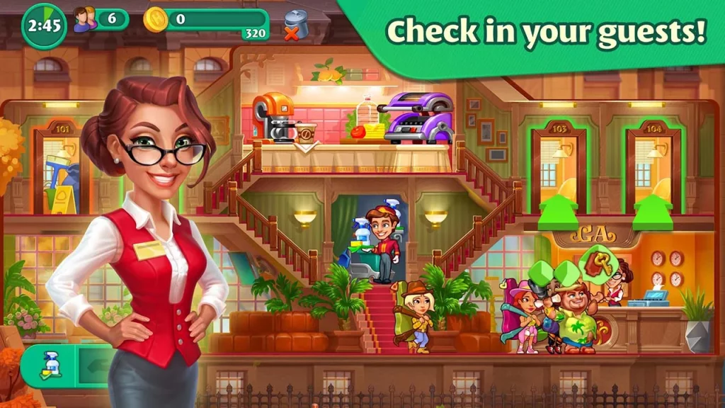 Grand Hotel Mania MOD APK 3.4.0.15 (Unlimited Diamond) 3