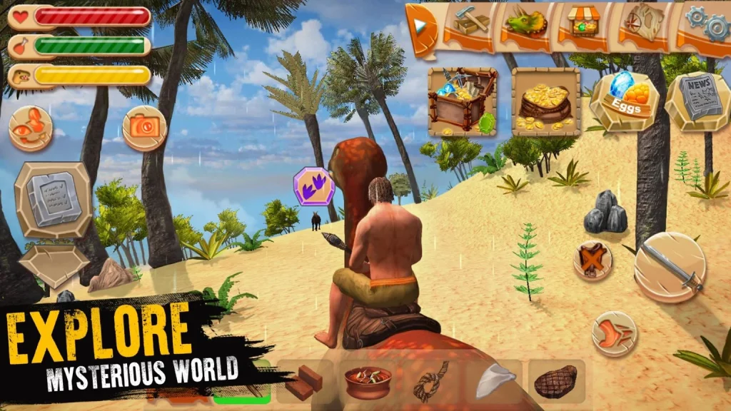 Jurassic Survival Island MOD APK 10.4 (Unlimited Gold Coins) 3