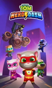 Talking Tom Hero Dash MOD APK 3.7.1.3868 (Unlimited Money) 3