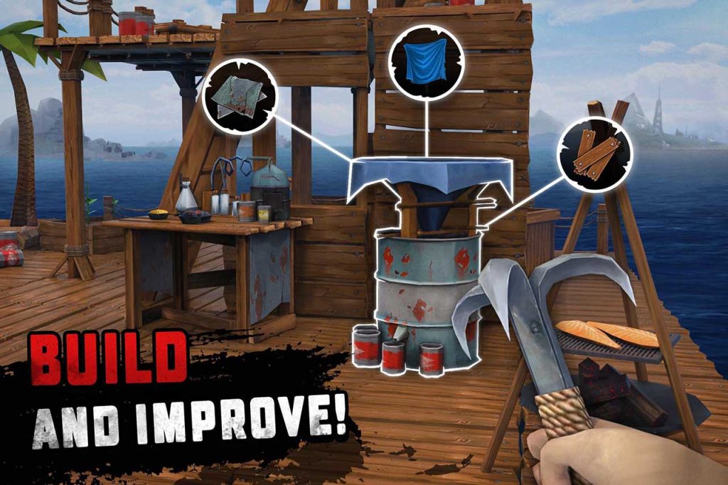 Survival on Raft MOD APK 1.213.8 (Unlimited Money) 3