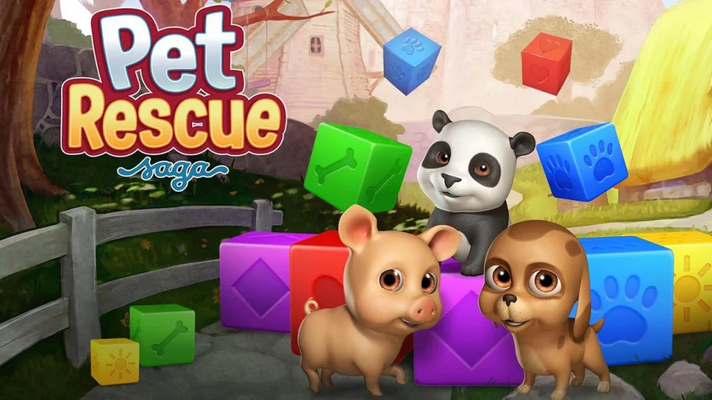 Pet Rescue Saga MOD APK 1.412.13 (Unlimited Lives/Boosters) 2